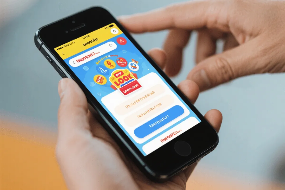 七星彩APP界面示意图