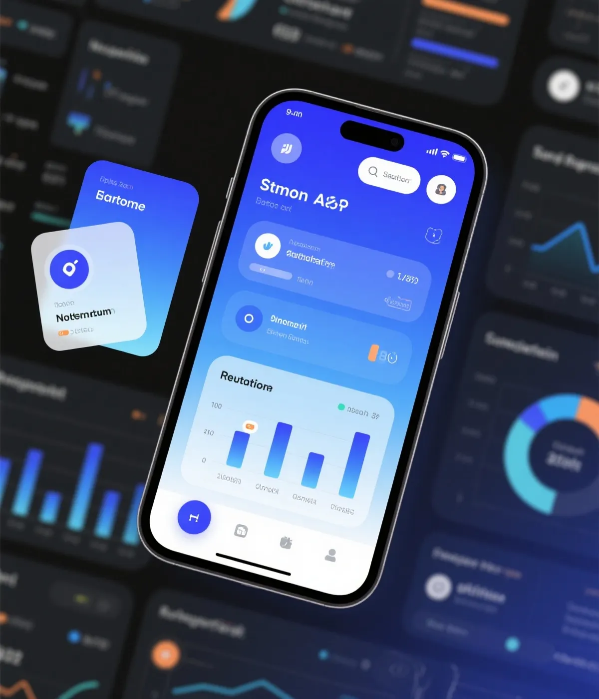 七星彩APP界面示意图